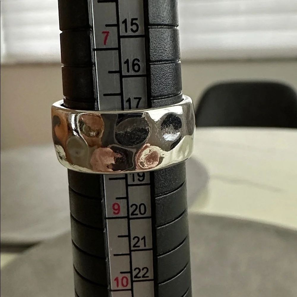 Set/4 Silver Stack Rings - Picture 2 of 6